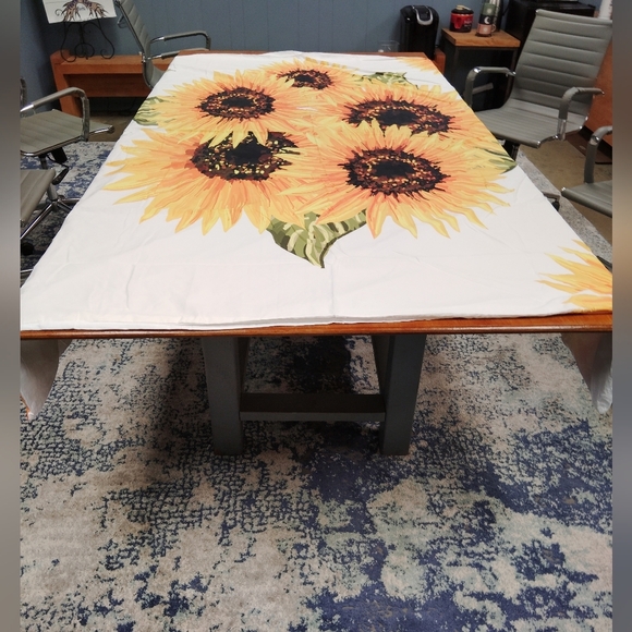 Brand New Sunflowers Twin Bed Comforter & Pillowcase Floral Flowers Bohemian